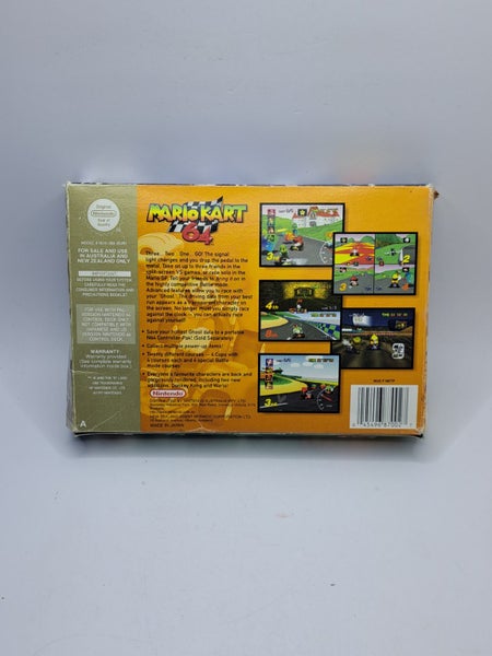 * -N64- Mario Kart 64 (Complete in Box) * Carousel 6