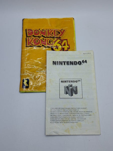 * -N64- Donkey Kong 64 (BOXED) * Carousel 2