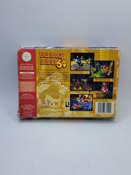 * -N64- Donkey Kong 64 (BOXED) * Carousel 6