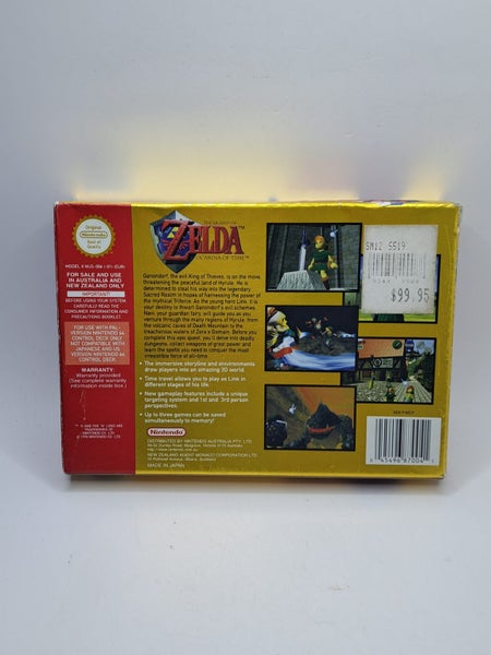 * -N64- The Legend of Zelda Ocarina of Time (Complete in Box) * Carousel 6
