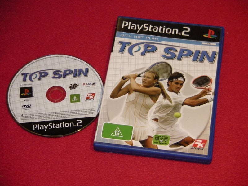 Top Spin - PS2 Game Carousel 1