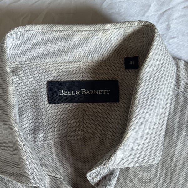 Bell & Barnett Gray Long Sleeve Button Up Shirt Size 41 image 4
