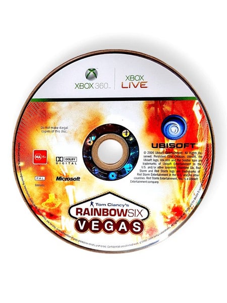 Tom Clancy's Rainbow Six Vegas (XBox 360) *DISC EXCELLENT* Carousel 1