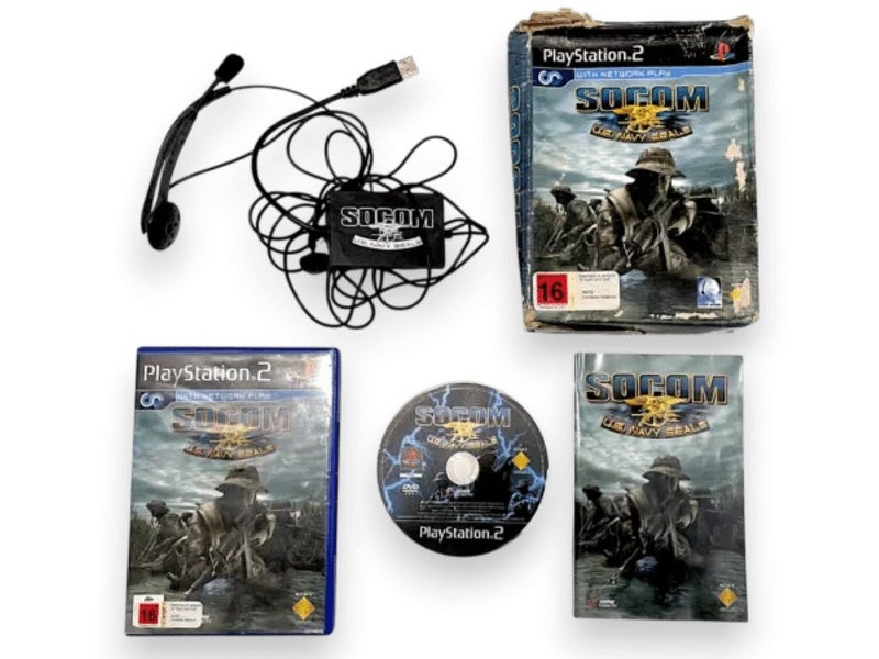 SOCOM II Headset Bundle (PS2) LIMITED EDITION BOX SET Carousel 1