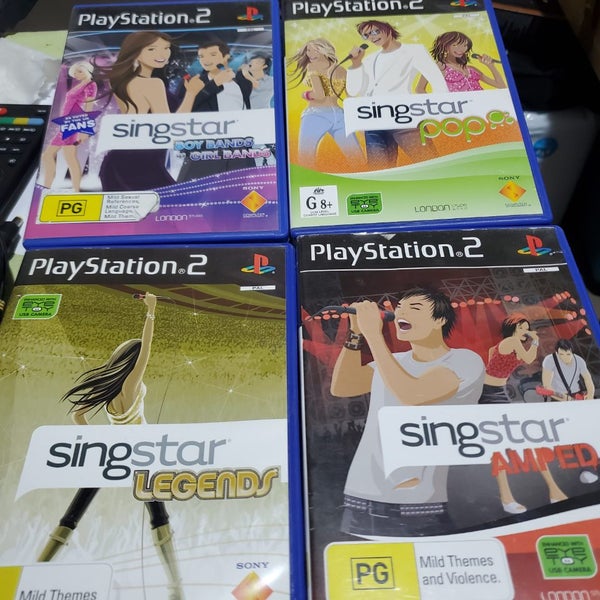 SINGSTAR COMPLETE PACKAGE INC PS2 SLIM Carousel 1