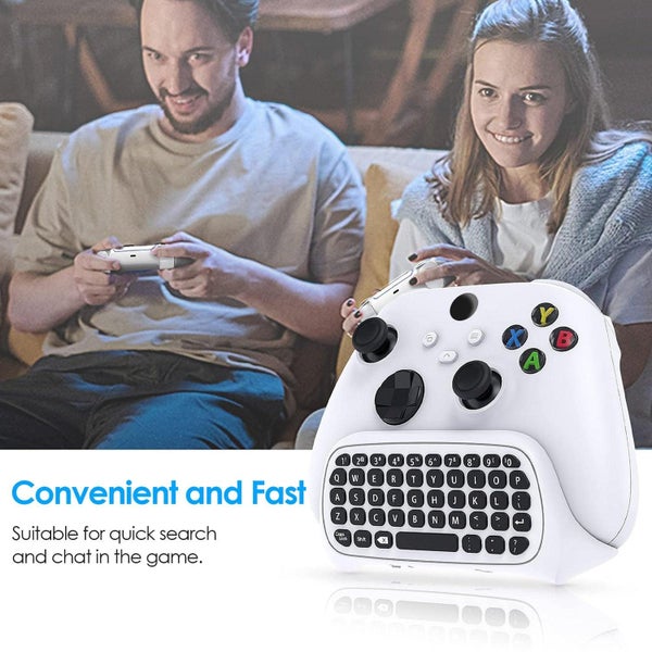 Wireless Controller Keyboard for Xbox Series X/S, Mini QWERTY Keyboard Gaming C Carousel 5
