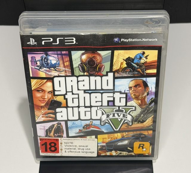 Grand Theft Auto V GTA 5 PS3 PAL + Map & Manual – Tested Carousel 1