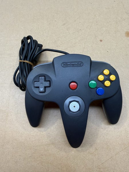 Genuine Nintendo 64 Controller - Black x Grey Carousel 1