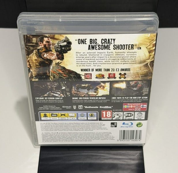RAGE Anarchy Edition PS3 PAL + Manual – Tested Carousel 2