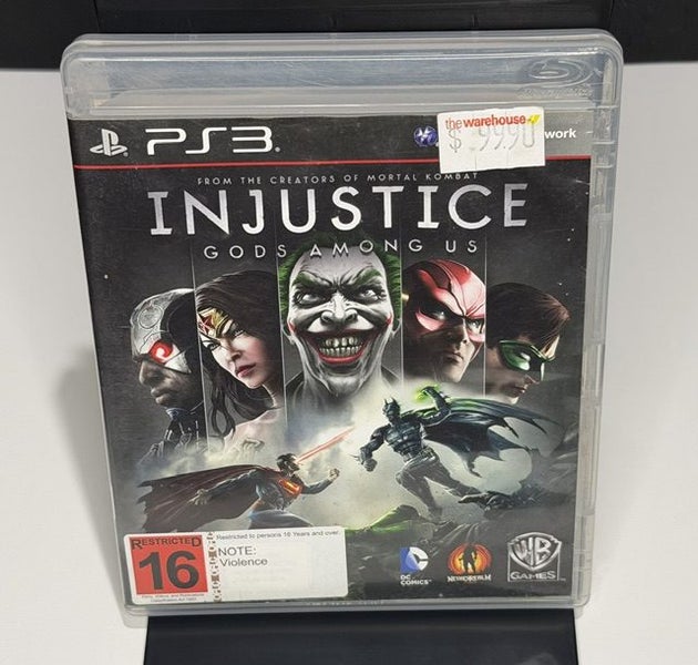 Injustice Gods Among Us PS3 PAL + Manual – Tested Carousel 1