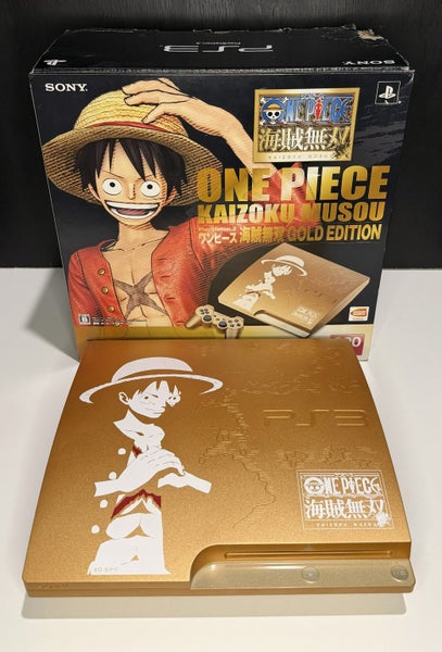 PS3 One Piece Kaizoku Musou Gold Edition 320GB Japan Exclusive Boxed Carousel 1