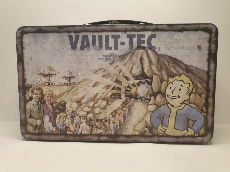 Fallout Vault-Tec "Aged" Metal Lunchbox Carousel 1