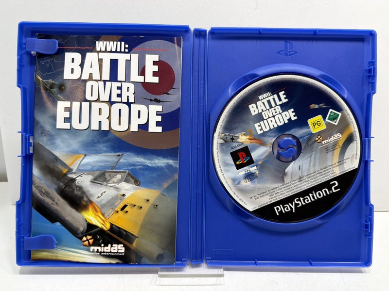 BATTLE OVER EUROPE PLAYSTATION 2 GAME #W193528-8 Carousel 3