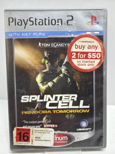 Splinter Cell Pandora Tomorrow PlayStation 2 Game #W159611-14 Carousel 1