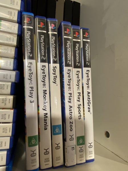 ** bulk buy EYE-TOY PS2 GAMES X 6 ** Carousel 1