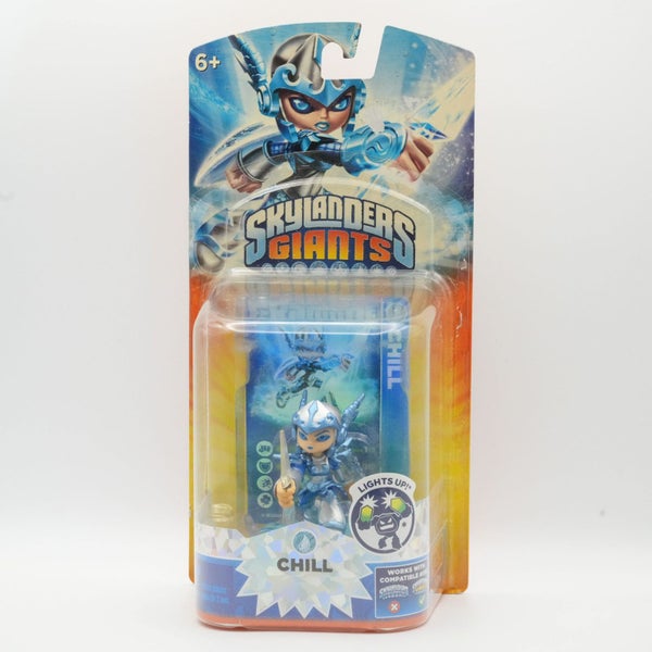 Skylanders Giants Chill RARE LIGHTCORE NIB BOXED - Water Element Light core Carousel 1