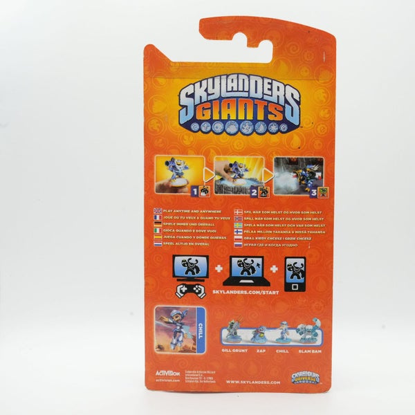Skylanders Giants Chill NIB BOXED - Series 1 - Water Element Carousel 2