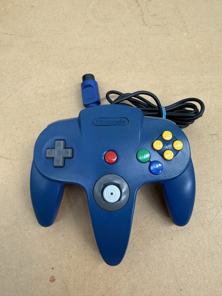 Genuine Nintendo 64 Controller - Blue Carousel 2