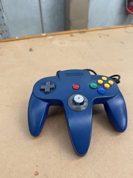 Genuine Nintendo 64 Controller - Blue Carousel 1