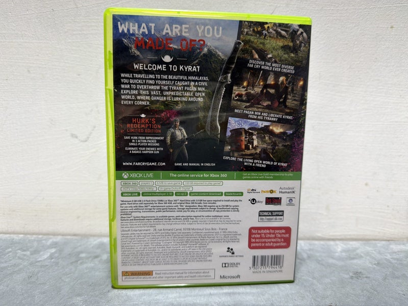 Far Cry 4 Limited Edition Xbox 360 Game #W163870-227 Carousel 2
