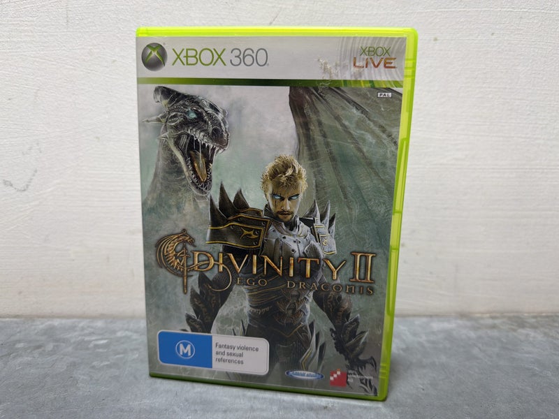 XBOX 360 GAME DIVINITY II EGO DRACONIS Game - B19166977-7 #B19166977-7 Carousel 1