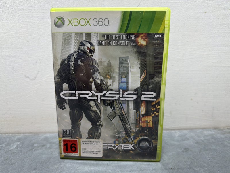 CRYSIS 2 XBOX 360 GAME B19167759-7 #B19167759-7 Carousel 1
