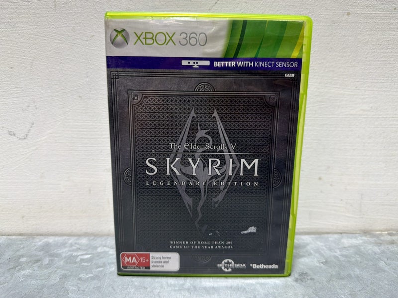 The Elder Scrolls V Skyrim Legendary Edition Xbox 360 Game #W163870-231 Carousel 1