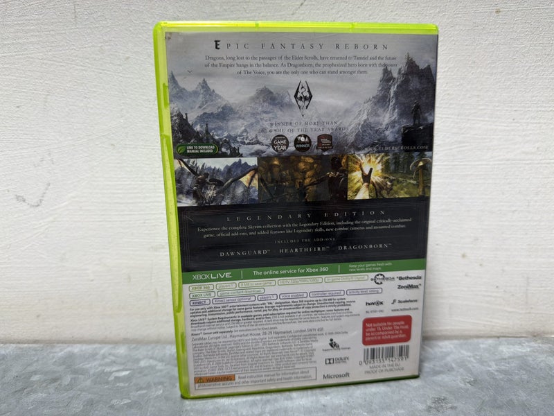 The Elder Scrolls V Skyrim Legendary Edition Xbox 360 Game #W163870-231 Carousel 2