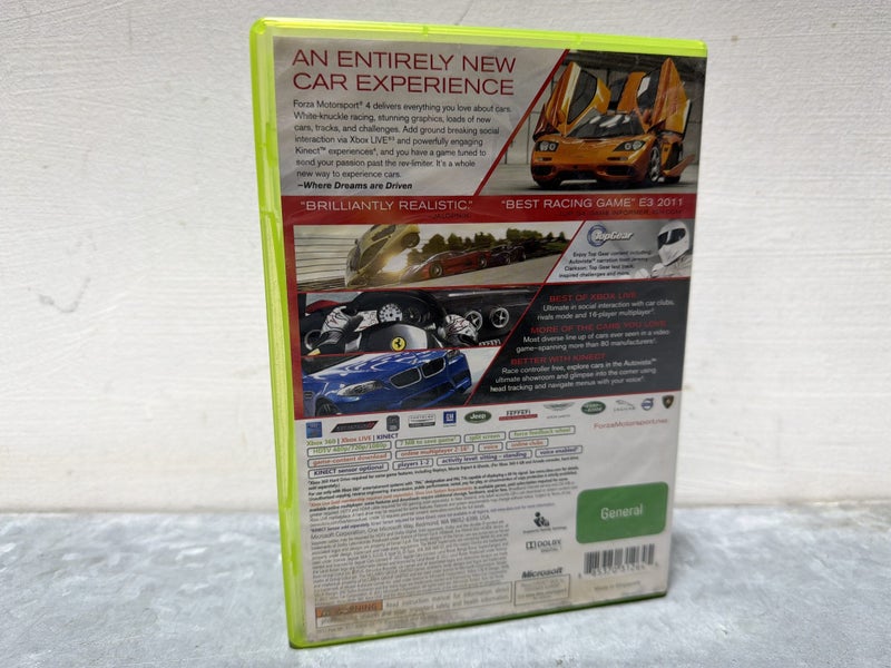 FORZA MOTORSPORT 4 XBOX 360 GAME #W165669-11 Carousel 2