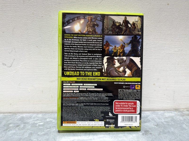 RED DEAD REDEMPTION UNDEAD NIGHTMARE XBOX 360 GAME W172165-66 #W172165-66 Carousel 2