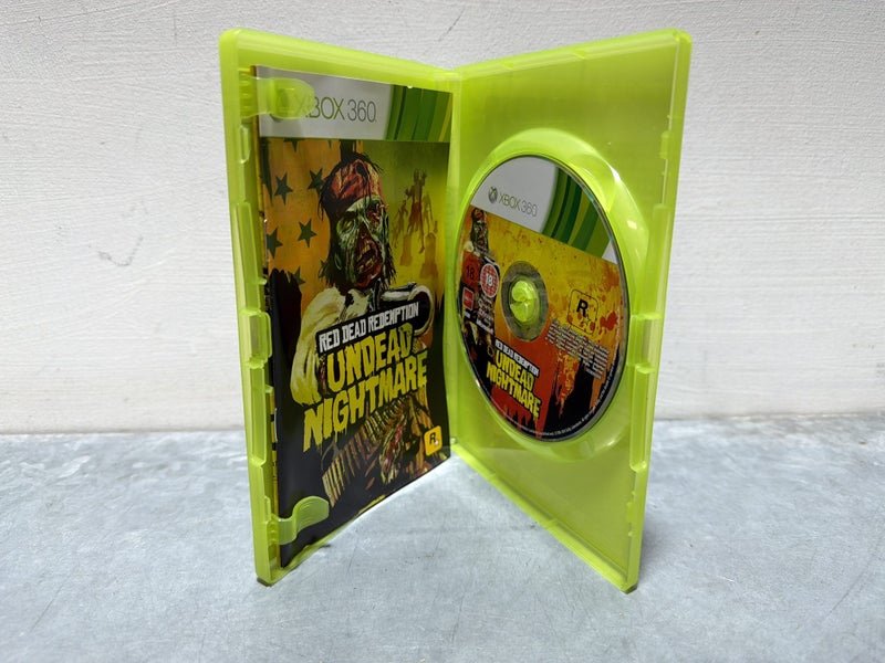 RED DEAD REDEMPTION UNDEAD NIGHTMARE XBOX 360 GAME W172165-66 #W172165-66 Carousel 3
