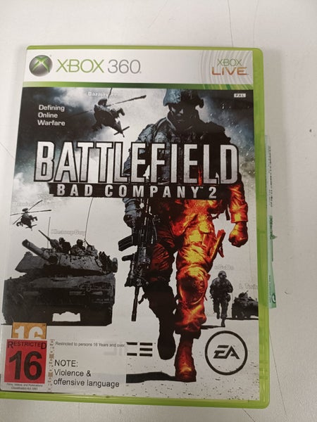 BATTLEFIELD BAD COMPANY 2 XBOX 360 GAME PAL RESTRICTED 16 #B18194507-6 Carousel 1