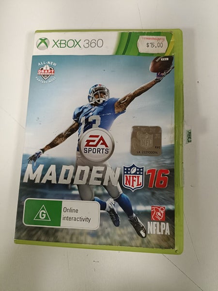 MADDEN NFL 16 XBOX 360 GAME #B18194507-8 Carousel 1