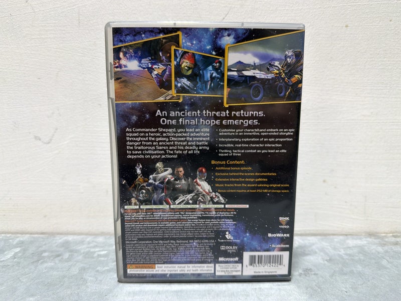 XBOX 360 MASS EFFECT GAME Gamegear #B19165460-4 Carousel 2