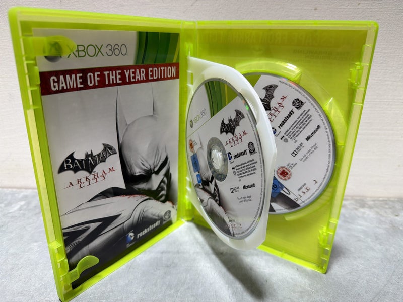 XBOX360 GAME BATMAN AKHAM CITY GAMEGEAR #B19166583-4 Carousel 3