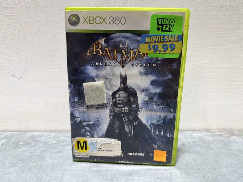 XBOX 360 GAME BATMAN ARKHAM ASYLUM #B19166945-3 Carousel 1