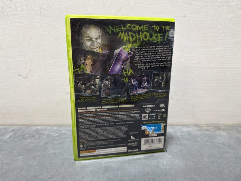 XBOX 360 GAME BATMAN ARKHAM ASYLUM #B19166945-3 Carousel 2