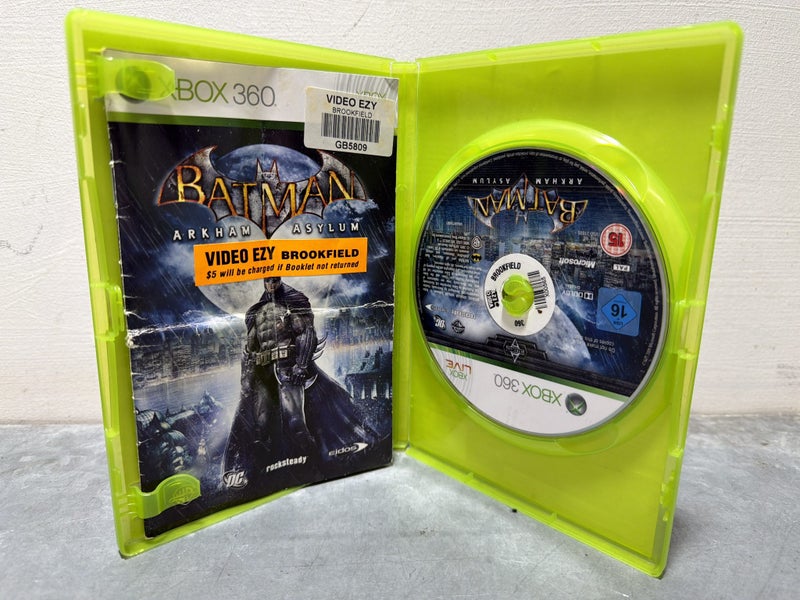 XBOX 360 GAME BATMAN ARKHAM ASYLUM #B19166945-3 Carousel 3
