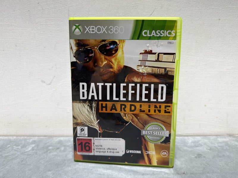 XBOX 360 GAME BATTLEFIELD HARDLINE #B19166977-9 Carousel 1