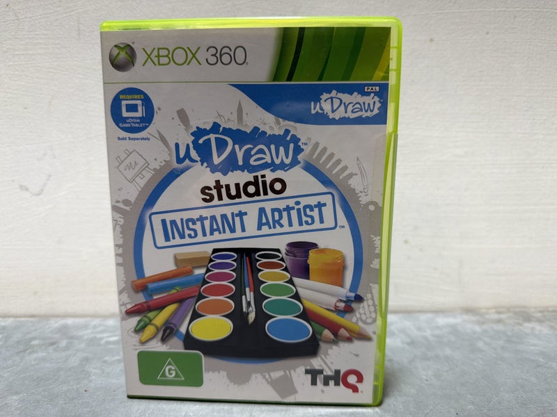 U DRAW STUDIO XBOX 360 GAME INSTANT ARTIST #W163870-184 Carousel 1