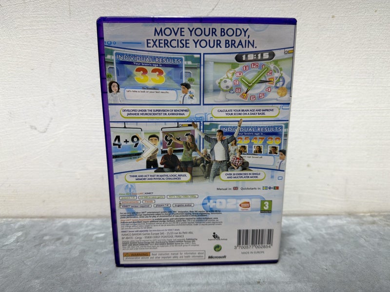 Dr. Kawashima's Body and Brain Exercises Kinect Xbox 360 Game #W163870-194 Carousel 2
