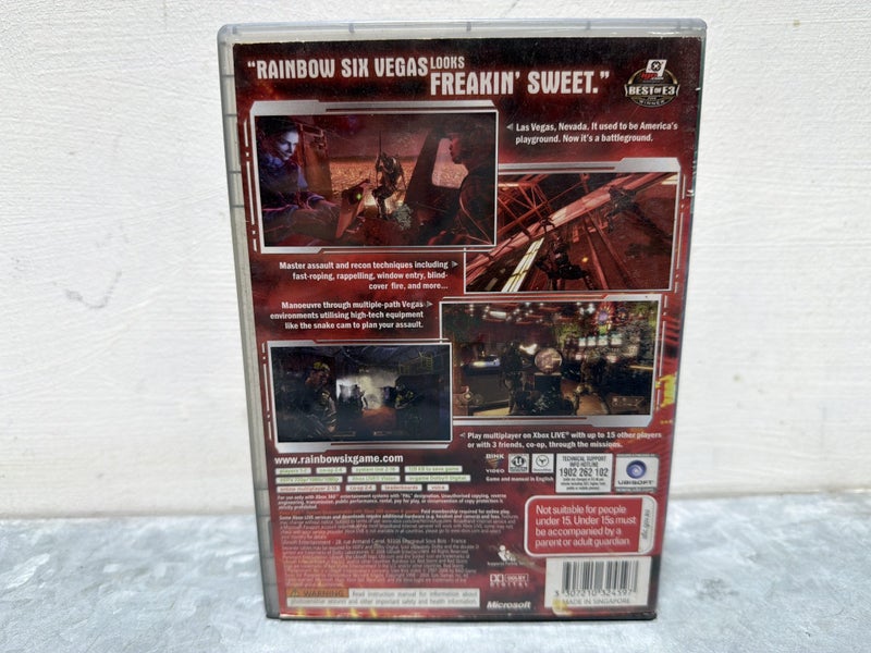 Tom Clancy's Rainbow Six Vegas Xbox 360 Game W164611-65 #W164611-65 Carousel 2