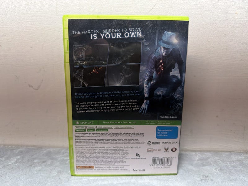 Murdered Soul Suspect Xbox 360 Game #W171433-69 Carousel 2