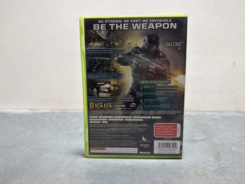 CRYSIS 2 LIMITED EDITION XBOX 360 GAME W163870-212 #W163870-212 Carousel 2