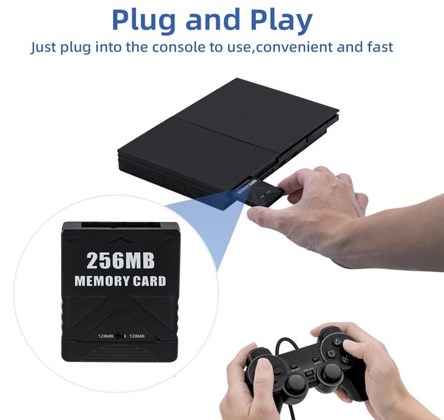 Memory Card For Sony PS2 256MB Carousel 9