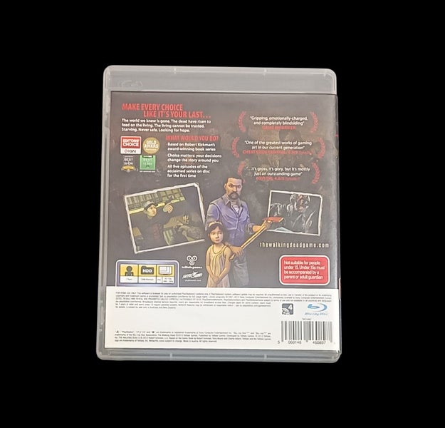 The Walking Dead A TellTale Series PS3 *excellent condition*complete Carousel 3