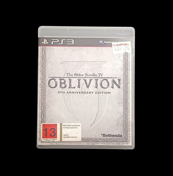 Oblivion The Elder Scrolls IV 5th Anniversary Edition PS3 excellent & complete Carousel 1