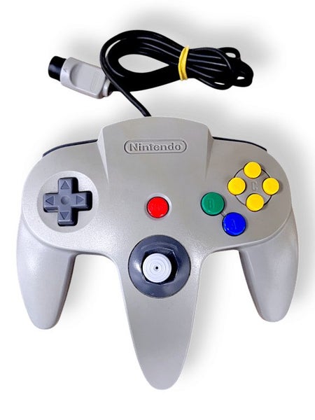 Genuine Nintendo 64 Controller Grey N64 Controller Carousel 1