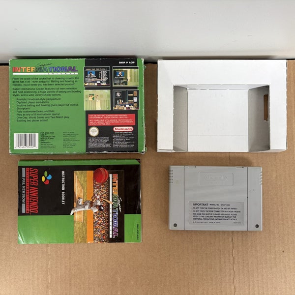 *$1 RESERVE* Super International Cricket - Nintendo 64 / N64 Game (Auction No 9) Carousel 2