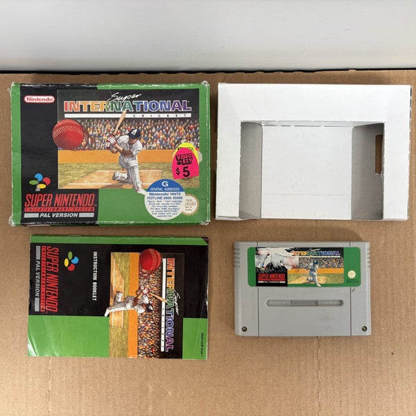 *$1 RESERVE* Super International Cricket - Nintendo 64 / N64 Game (Auction No 9) Carousel 1